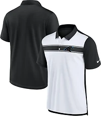 Nike Men's Carolina Panthers Rewind Pique Polo Shirt