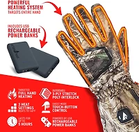 ActionHeat 5V Battery Heated Hunting Featherweight Gloves