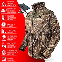 ActionHeat Men's 5V Battery Heater RT Camo Jacket