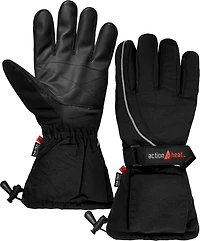 ActionHeat Men's AA Battery Heated Snow Gloves
