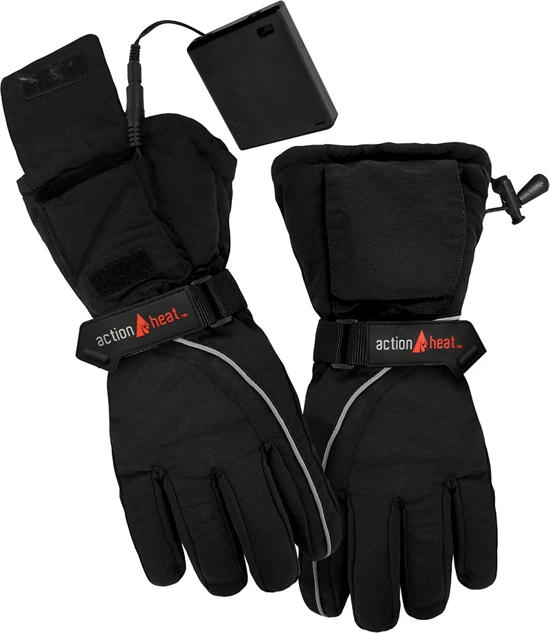 ActionHeat Men's AA Battery Heated Snow Gloves