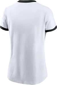 Nike Women's Carolina Panthers Rewind Ringer T-shirt