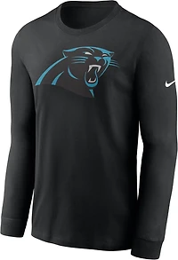 Nike Men's Carolina Panthers Logo Essential Long Sleeve T-shirt
