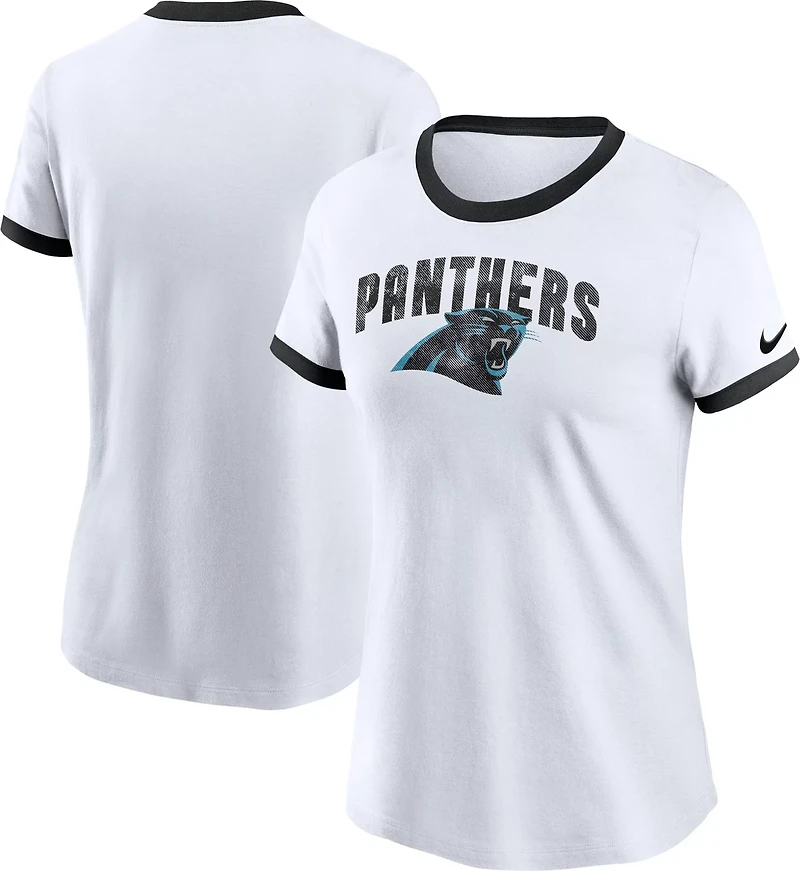 Nike Women's Carolina Panthers Rewind Ringer T-shirt