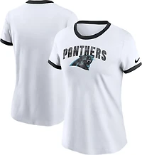 Nike Women's Carolina Panthers Rewind Ringer T-shirt