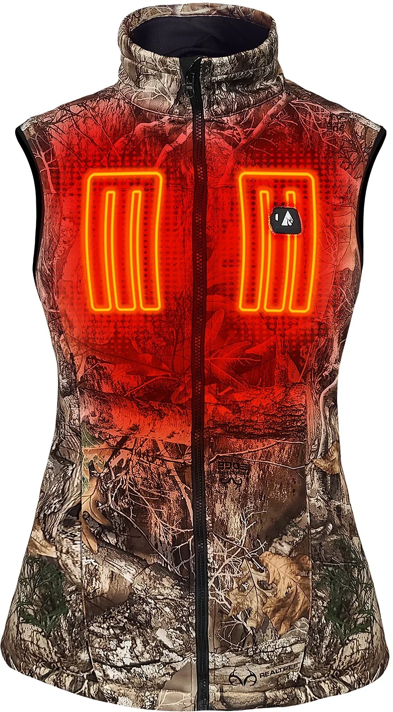 ActionHeat Women's 5V Battery Heated RT Camo Vest