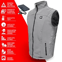 ActionHeat Men's 5V Battery Heated Softshell Vest