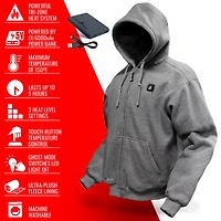 ActionHeat Men's 5 V Battery Heated Hoodie