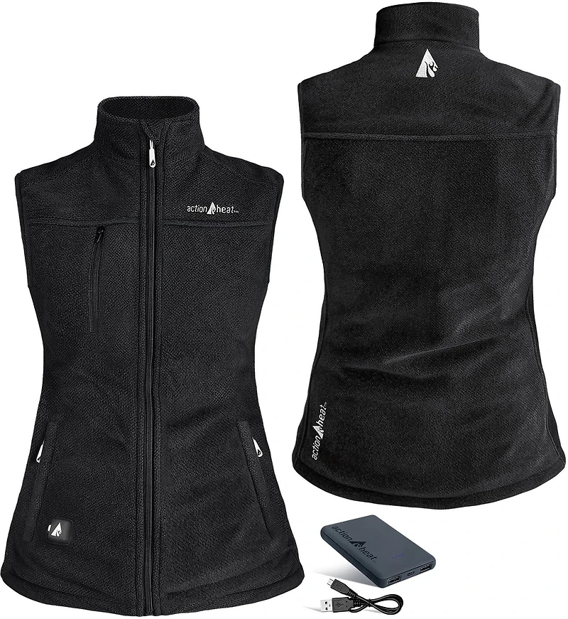 ActionHeat Women's 5V Battery Heated Performance Fleece Vest