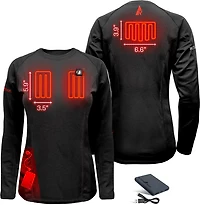 ActionHeat Women's 5 V Battery Heated Base Layer Shirt