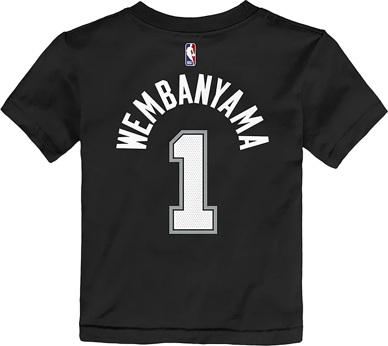 Nike Toddler Boys' San Antonio Spurs Victor Wembanyama #1 Icon Graphic T-shirt
