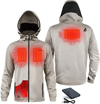 ActionHeat Men's Slim Fit 5V Hoodie
