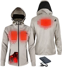 ActionHeat Women's Slim Fit 5V Hoodie