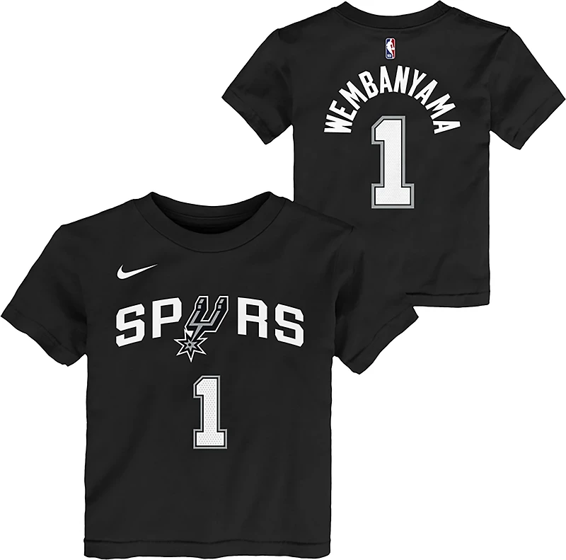 Nike Toddler Boys' San Antonio Spurs Victor Wembanyama #1 Icon Graphic T-shirt