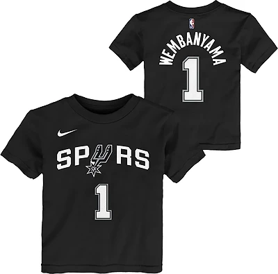 Nike Toddler Boys' San Antonio Spurs Victor Wembanyama #1 Icon Graphic T-shirt
