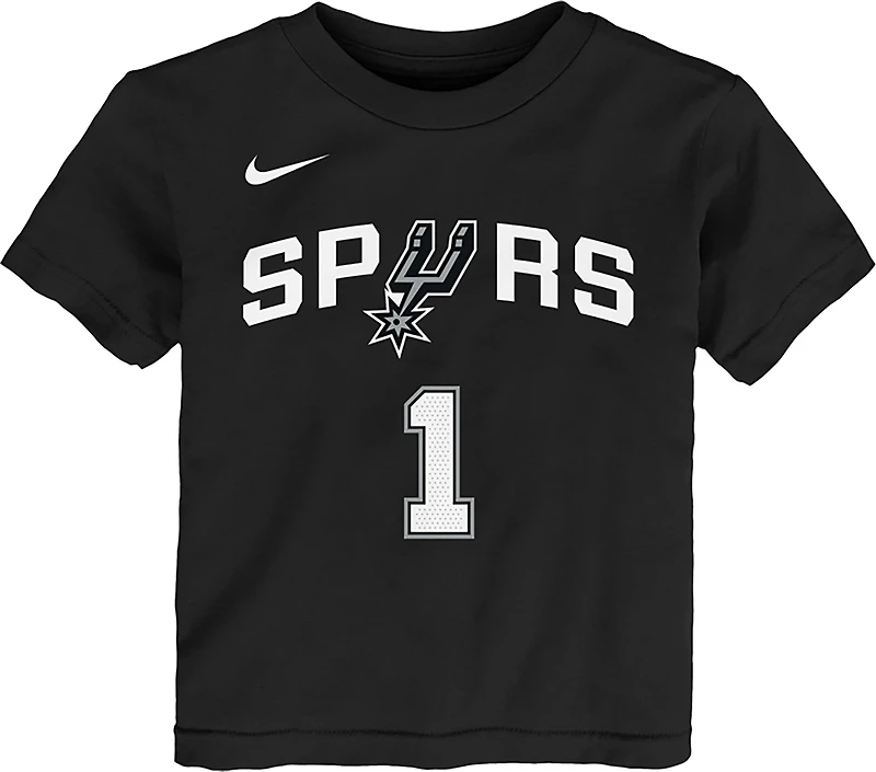 Nike Toddler Boys' San Antonio Spurs Victor Wembanyama #1 Icon Graphic T-shirt