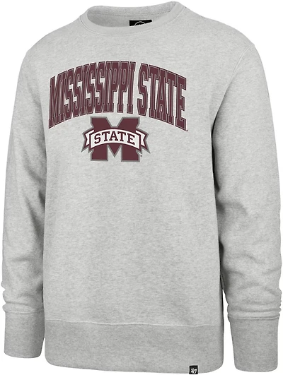 '47 Men's Mississippi State University Talk-Up Headline Crew Neck Sweatshirt