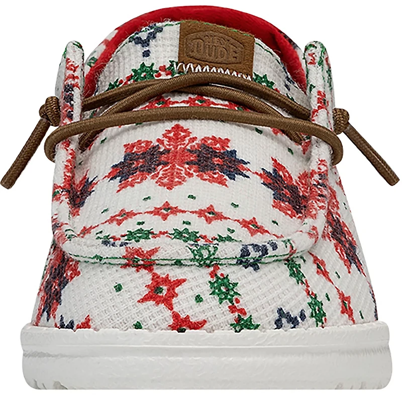 HEYDUDE Girls’ Wendy Ugly Sweater Shoes