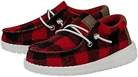 HEYDUDE Toddler Boys' Wally Buffalo Plaid Shoes