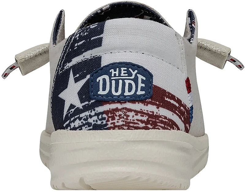 HEYDUDE Women's Wendy Texas Canvas Shoes