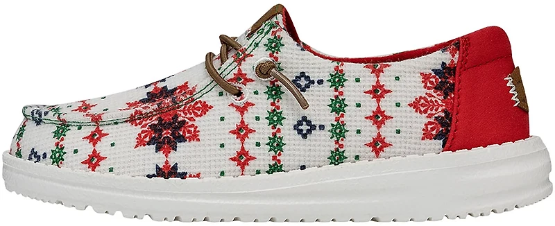 HEYDUDE Girls’ Wendy Ugly Sweater Shoes