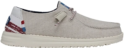 HEYDUDE Women's Wendy Texas Canvas Shoes