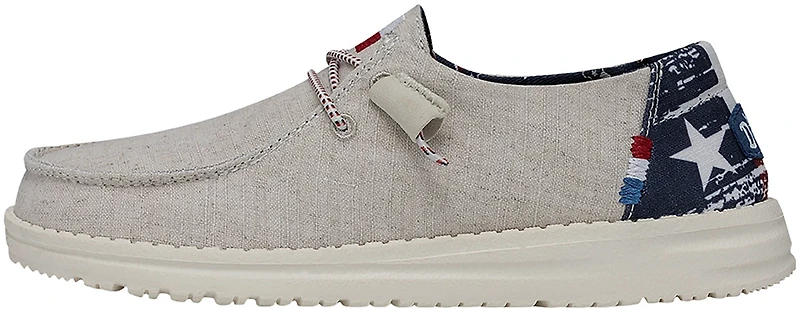 HEYDUDE Women's Wendy Texas Canvas Shoes