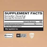 BPN Bare Performance Nutrition Creatine Monohydrate Creapure Pre-Workout Powder