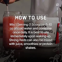 BPN Bare Performance Nutrition Strong Reds Superfood Powerhouse Strawberry Supplement