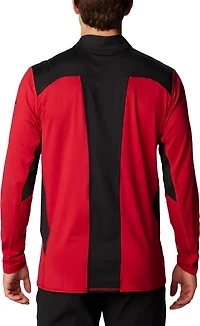 Columbia Sportswear Men's University of Arkansas Tech Trail 1/4 Zip Sweatshirt