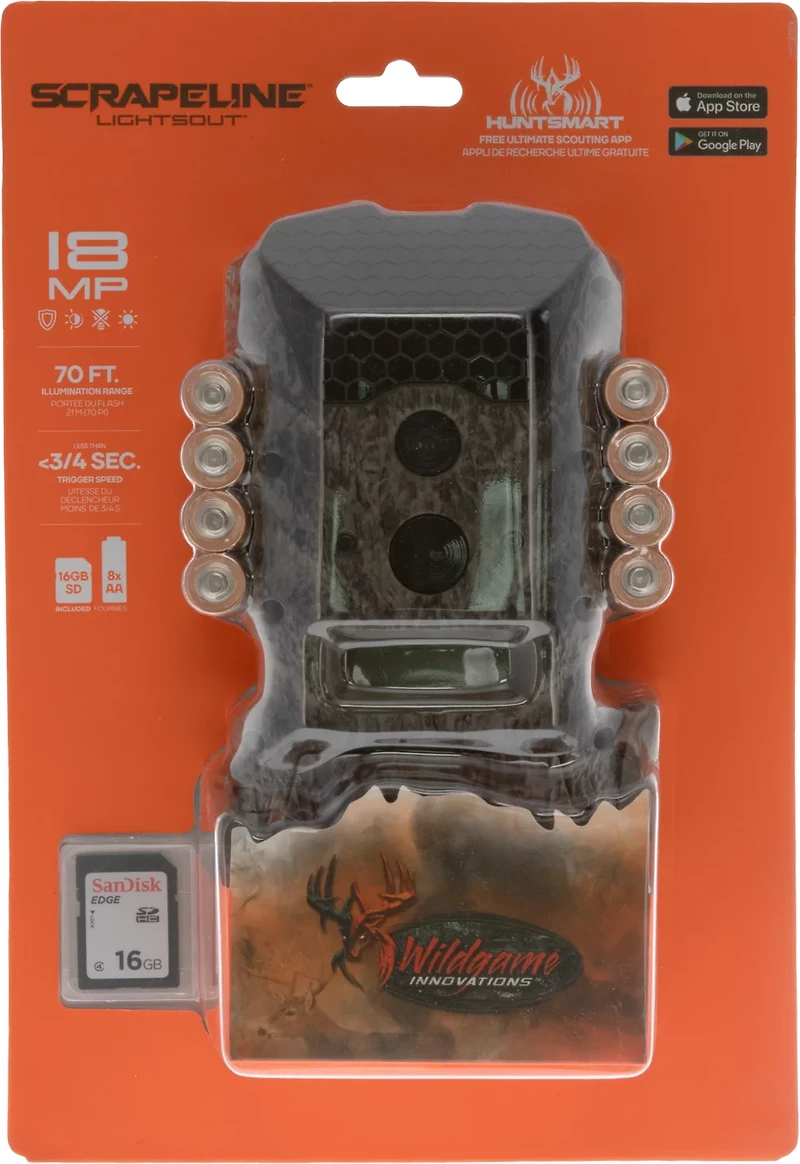 Wildgame Innovations Scrapeline 18MP Game Camera