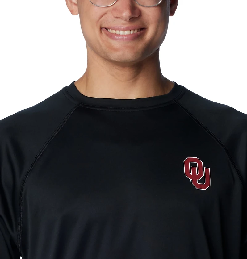 Columbia Sportswear Men's University of Oklahoma Terminal Tackle Long Sleeve T-shirt
