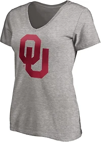 Fanatics Women's University of Oklahoma Primary Logo T-shirt