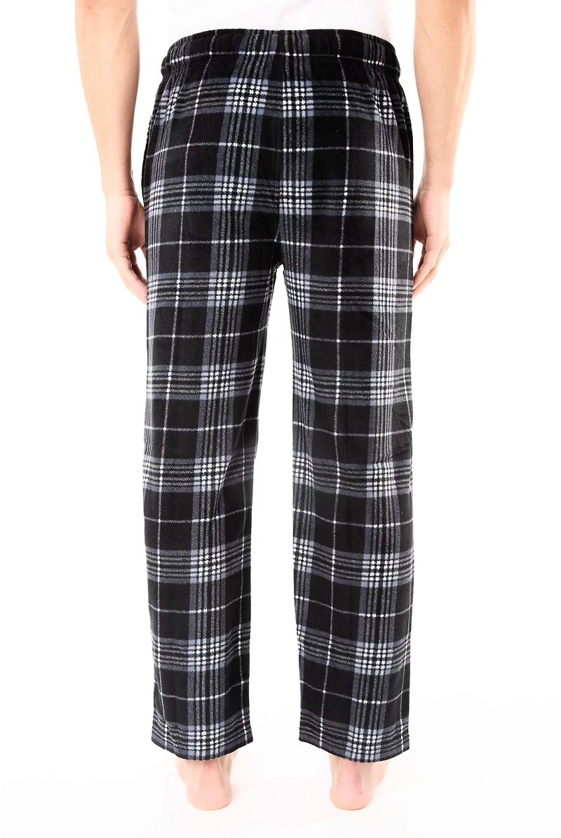 Smith's Workwear Men's Fleece Lounge Pants 2-Pack