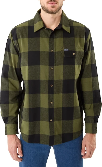 Smith's Workwear Men's Big & Tall Pocket Flannel Shirt