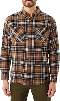 Smith's Workwear Men's 2 Pocket Flannel Button Down Shirt