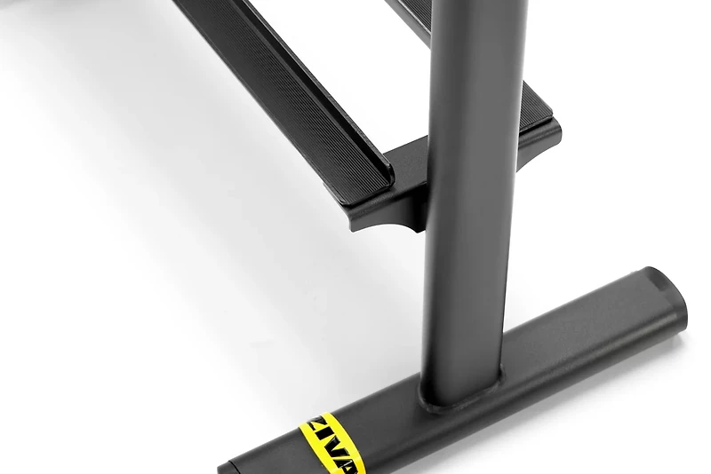 ZIVA3-Tier Tribell and Hexagon Dumbbell Rack