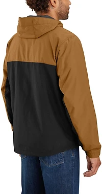 Carhartt Men's Rain Defender Loose Fit Lightweight Packable Anorak Jacket