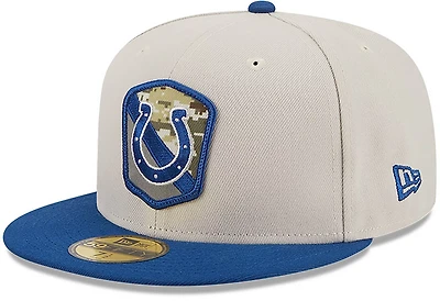 New Era Men's Indianapolis Colts '23 NFL Salute to Service 59FIFTY Cap