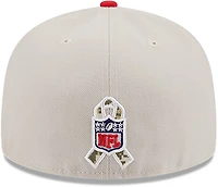 New Era Men's Kansas City Chiefs '23 NFL Salute to Service 59FIFTY Cap