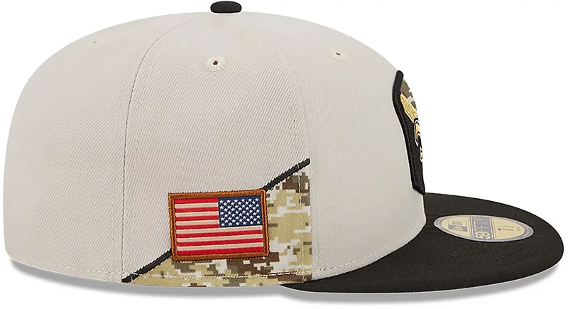 New Era Men's New Orleans Saints '23 NFL Salute to Service 59FIFTY Cap