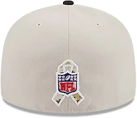 New Era Men's New Orleans Saints '23 NFL Salute to Service 59FIFTY Cap