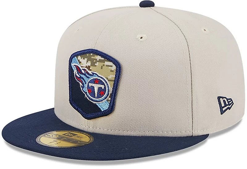 New Era Men's Tennessee Titans '23 NFL Salute to Service 59FIFTY Cap