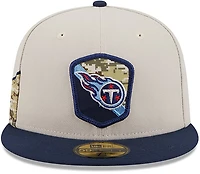 New Era Men's Tennessee Titans '23 NFL Salute to Service 59FIFTY Cap