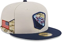 New Era Men's Tennessee Titans '23 NFL Salute to Service 59FIFTY Cap