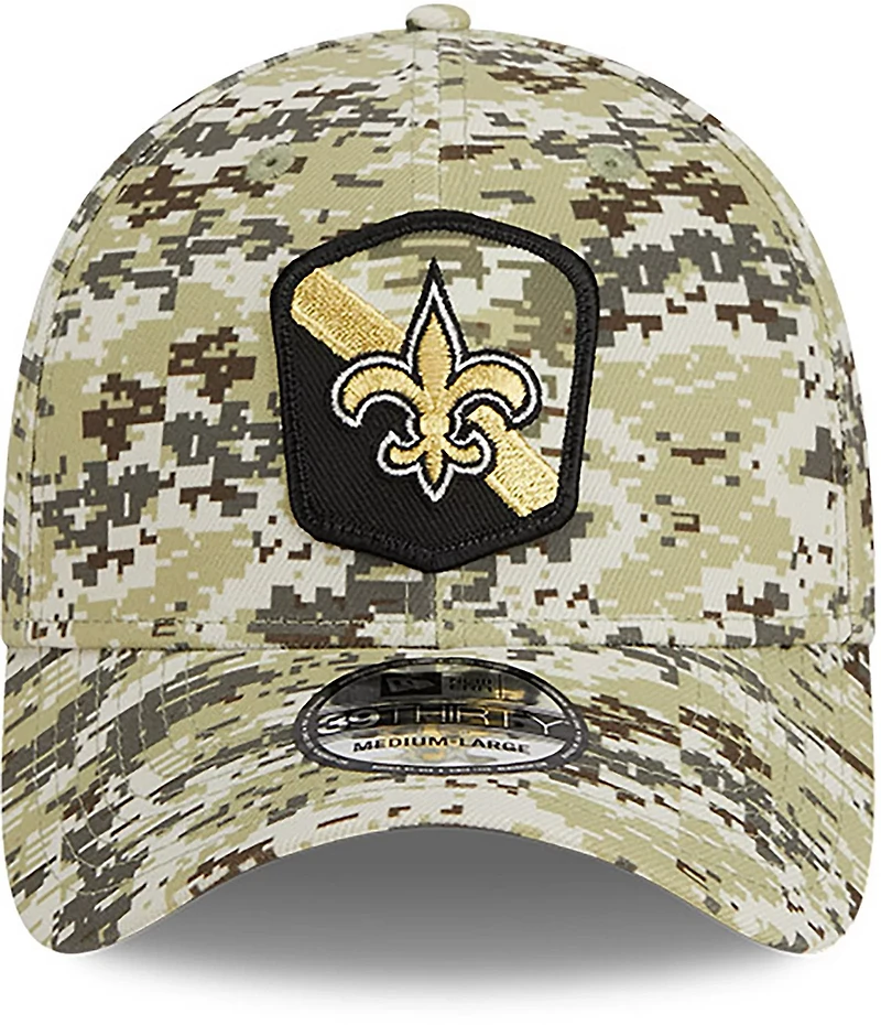 New Era Men's New Orleans Saints '23 NFL Salute to Service 39THIRTY Cap