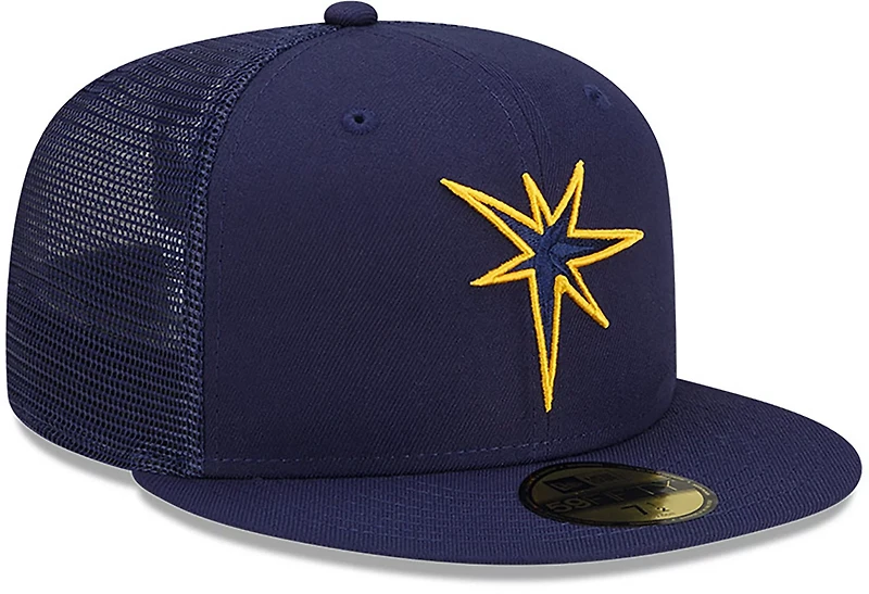New Era Men's Tampa Bay Rays MLB Batting Practice OTC 59FIFTY Cap