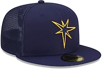 New Era Men's Tampa Bay Rays MLB Batting Practice OTC 59FIFTY Cap