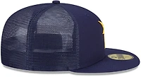 New Era Men's Tampa Bay Rays MLB Batting Practice OTC 59FIFTY Cap