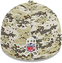 New Era Men's Carolina Panthers '23 NFL Salute to Service 39THIRTY Cap